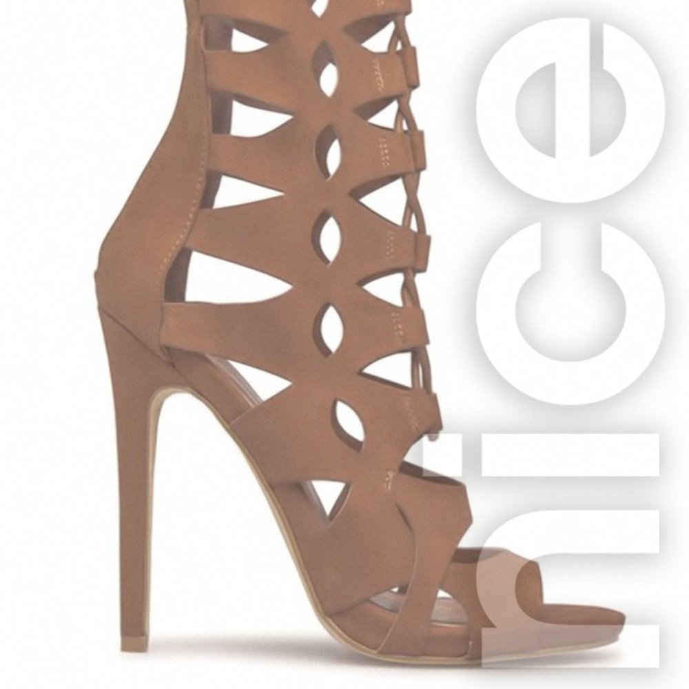 JOSLYN LACE UP GLADIATOR HEELS
